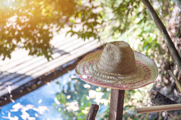 Strohhut für den perfekten Sommer-Look